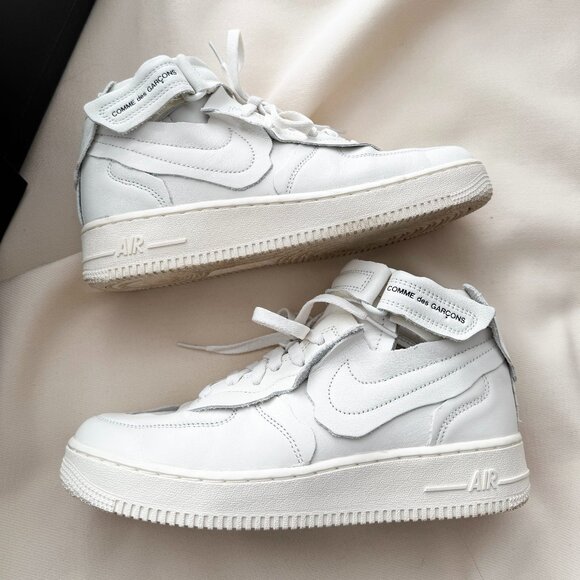 CDG x Nike Air Force One, size 8.5 - Picture 4 of 16